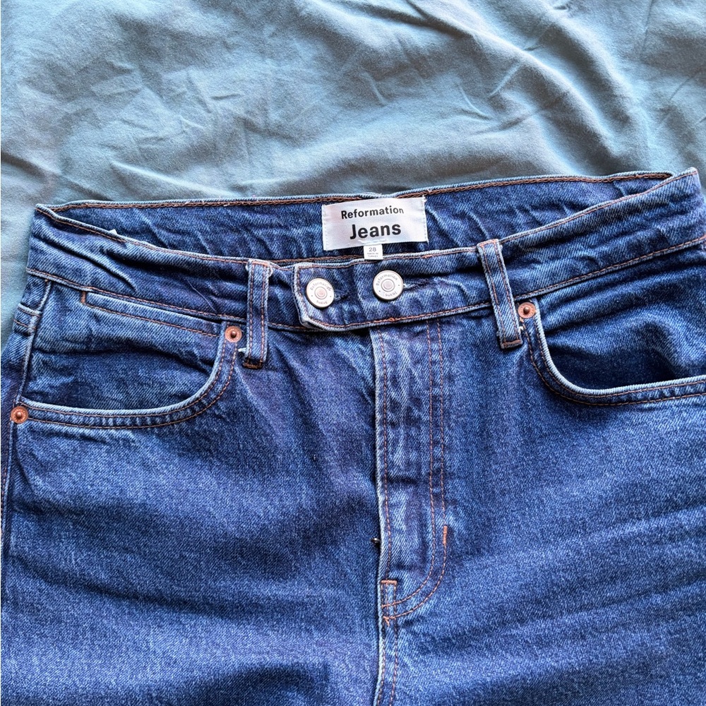 Reformation Donna High Rise Jeans - Picture 1 of 5